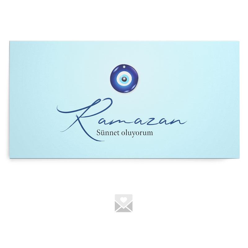 Sünnet Einladungskarte Ramazan