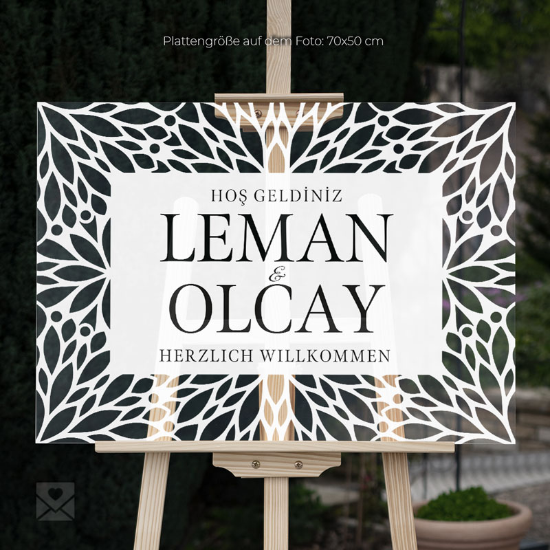 Acrylglas Display Leman