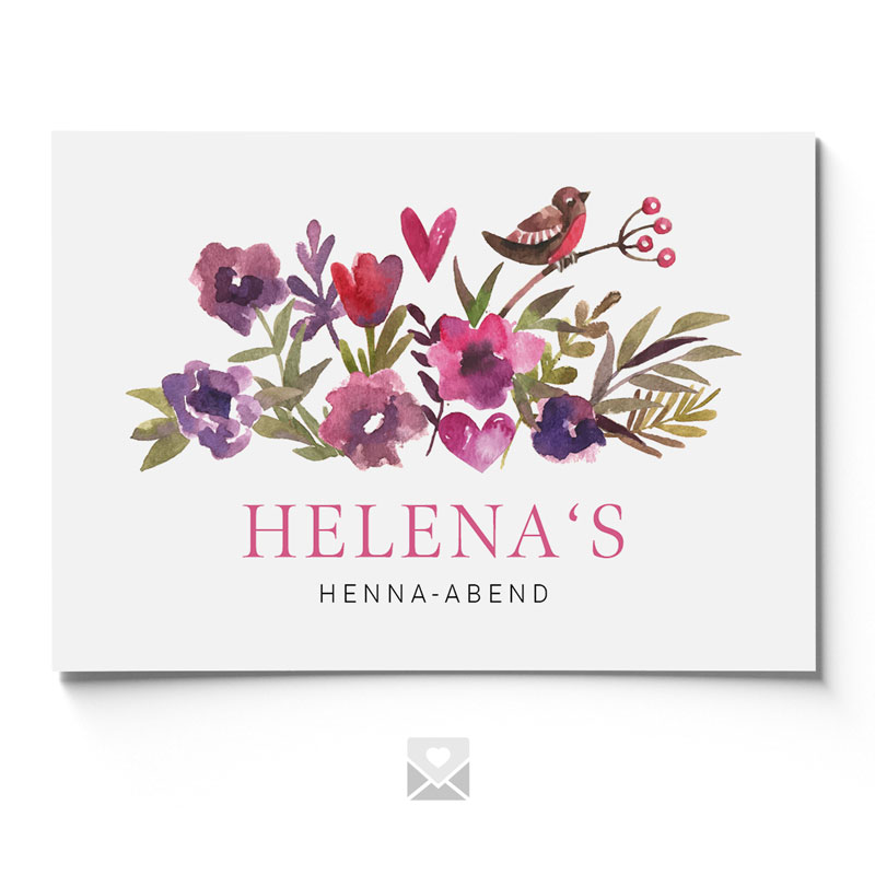 Henna Einladung Helena