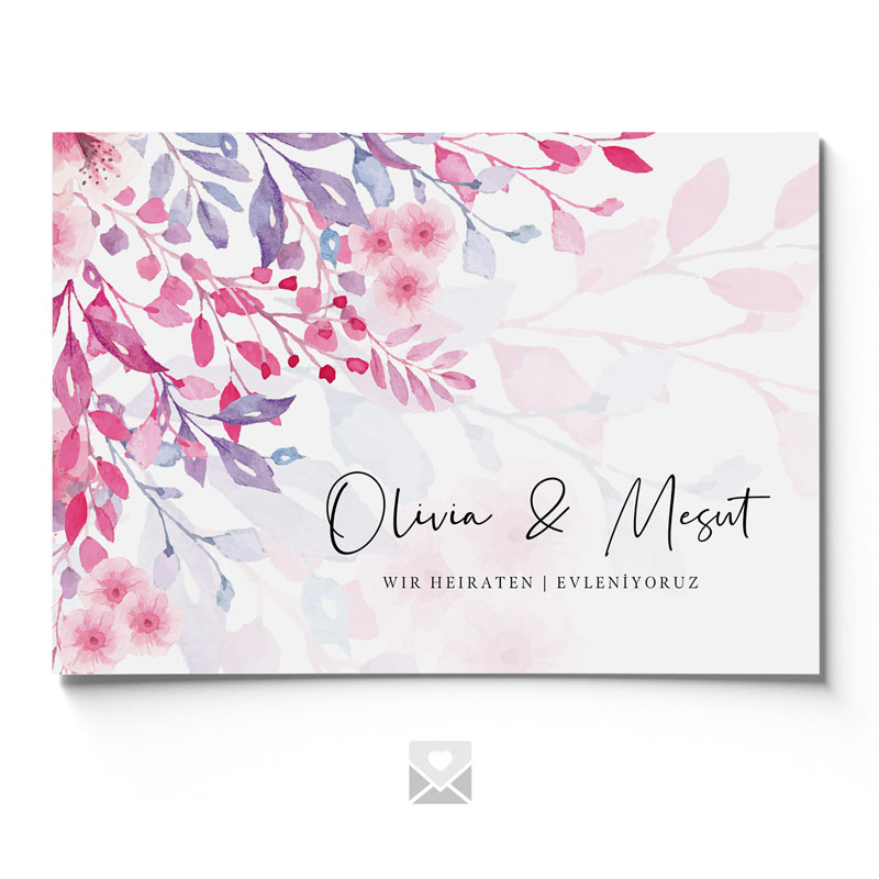 Hochzeitseinladung Olivia