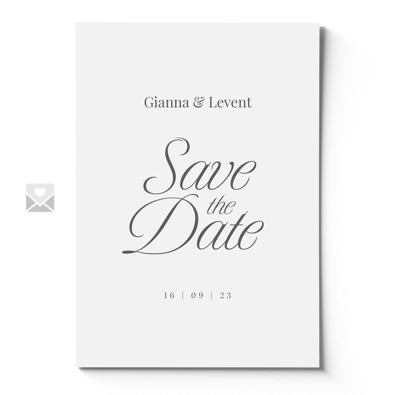 Save the Date Gianna