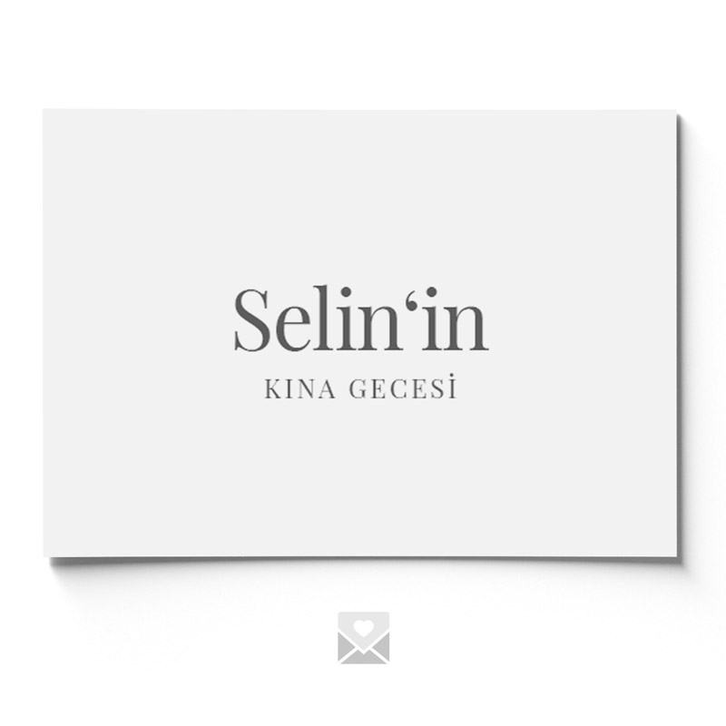 Henna Einladung Selin