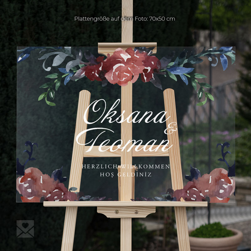 Acrylglas Display Oksana