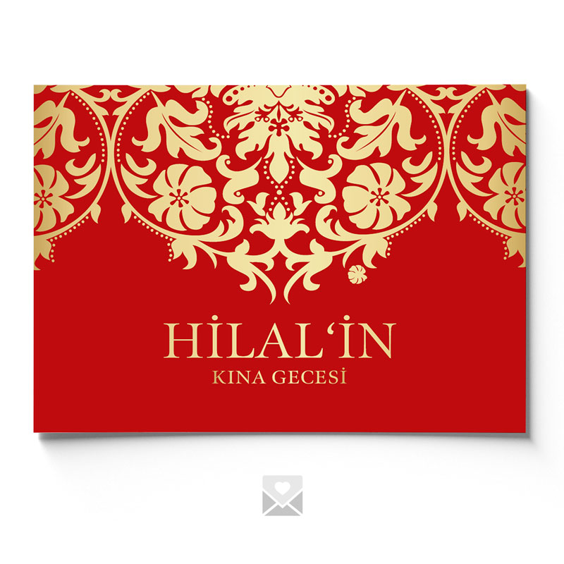 Henna Einladung Hilal