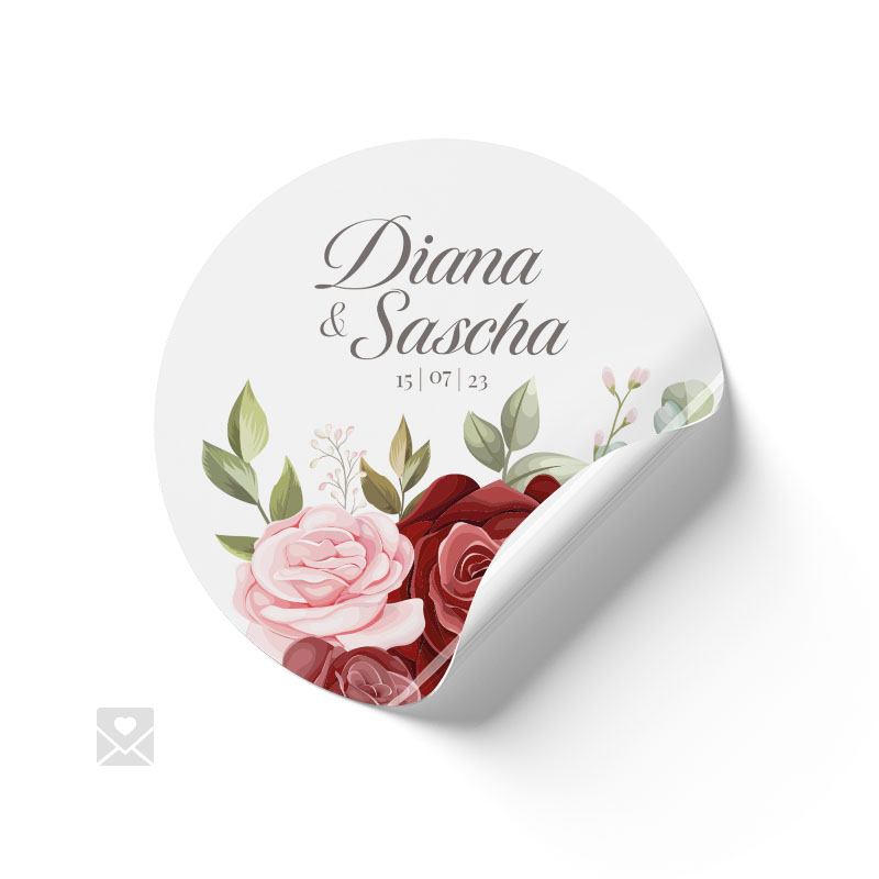 Yapışkan Sticker Diana