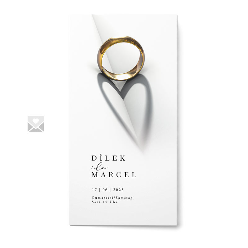 Hochzeitseinladung Dilek