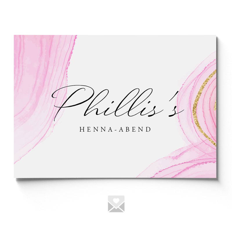 Henna Einladung Phillis