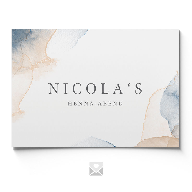 Henna Einladung Nicola